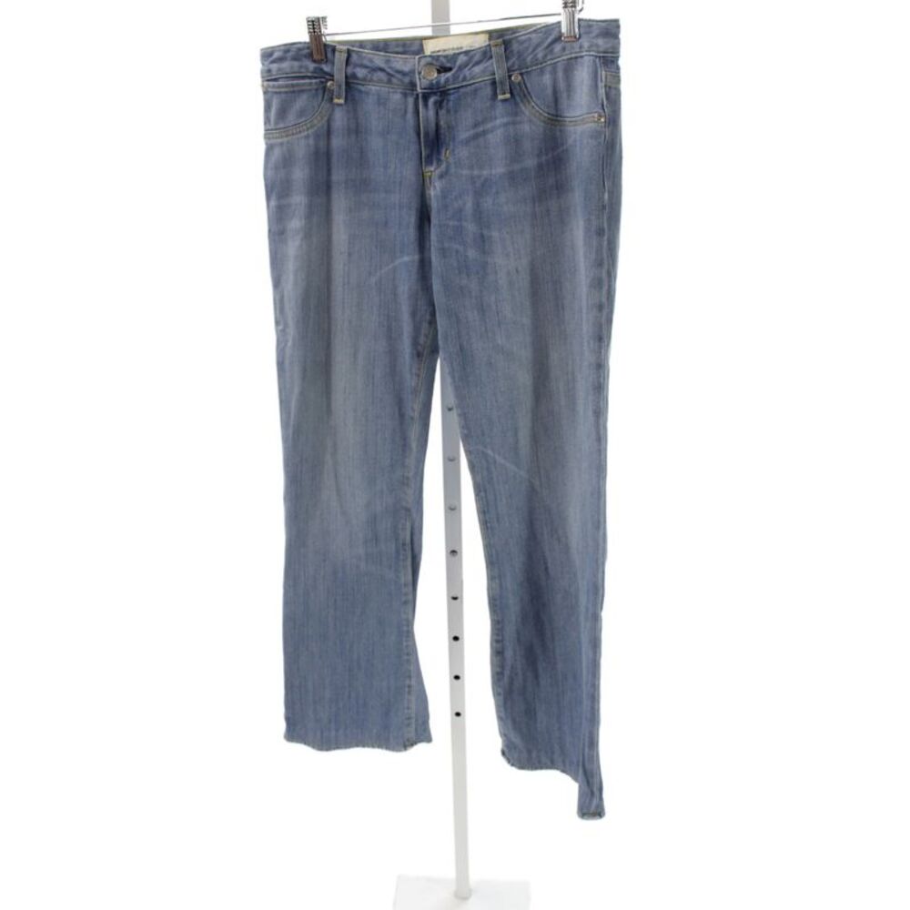 Paper Denim + Cloth Womens Straight Jeans Blue 100% Cotton Mid Rise Size 29